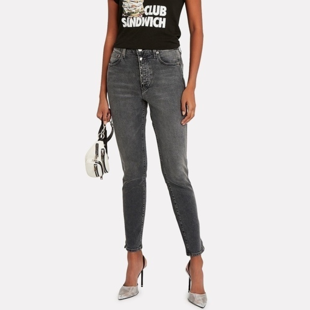 Trave Lawson High-Rise Skinny Jeans size 26